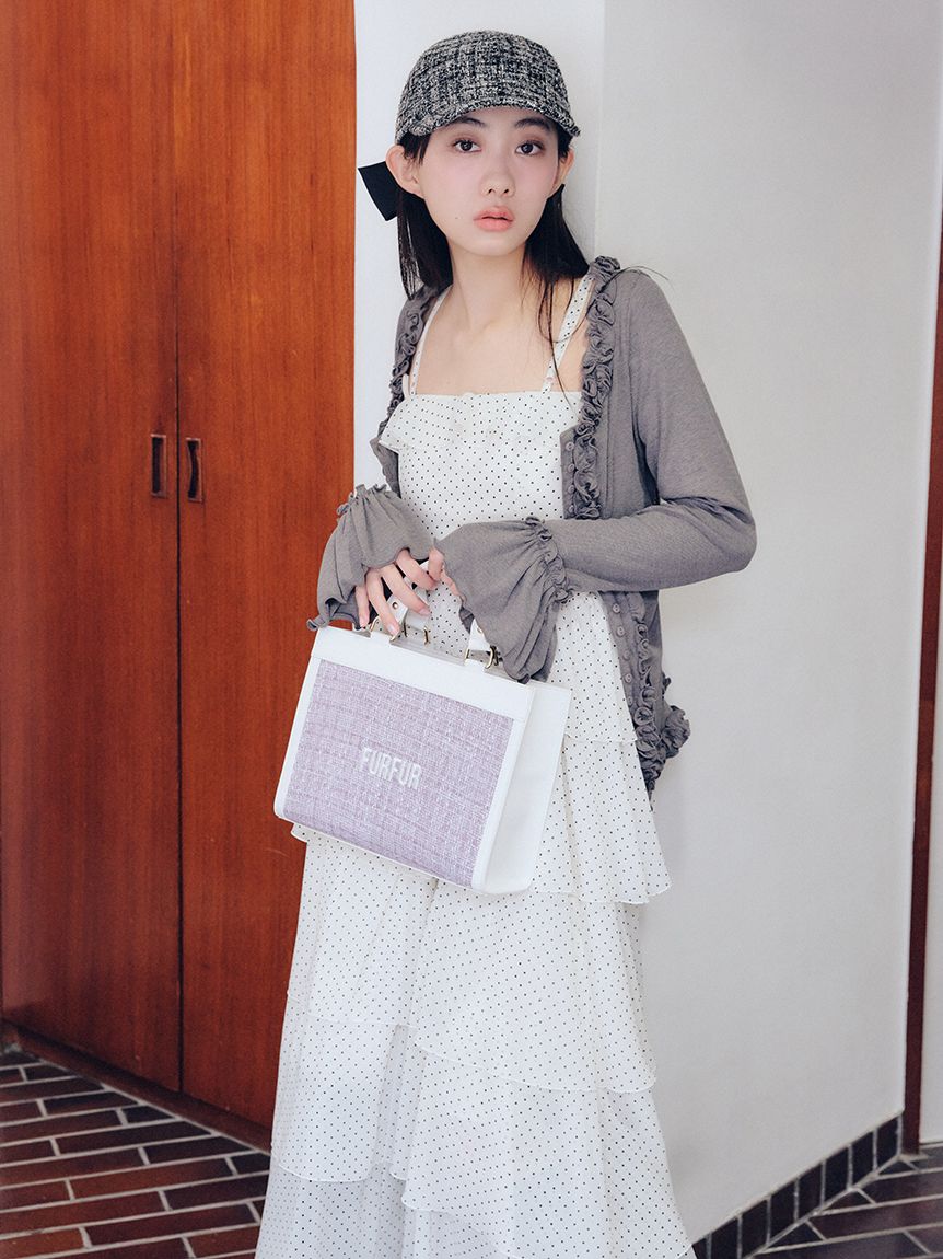 ふわりページ WEB限定カラー】フリルカーディガン(Tシャツ／カットソー)｜トップス