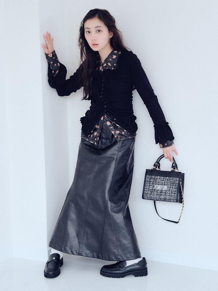 WEB限定カラー】フリルカーディガン(Tシャツ／カットソー)｜トップス