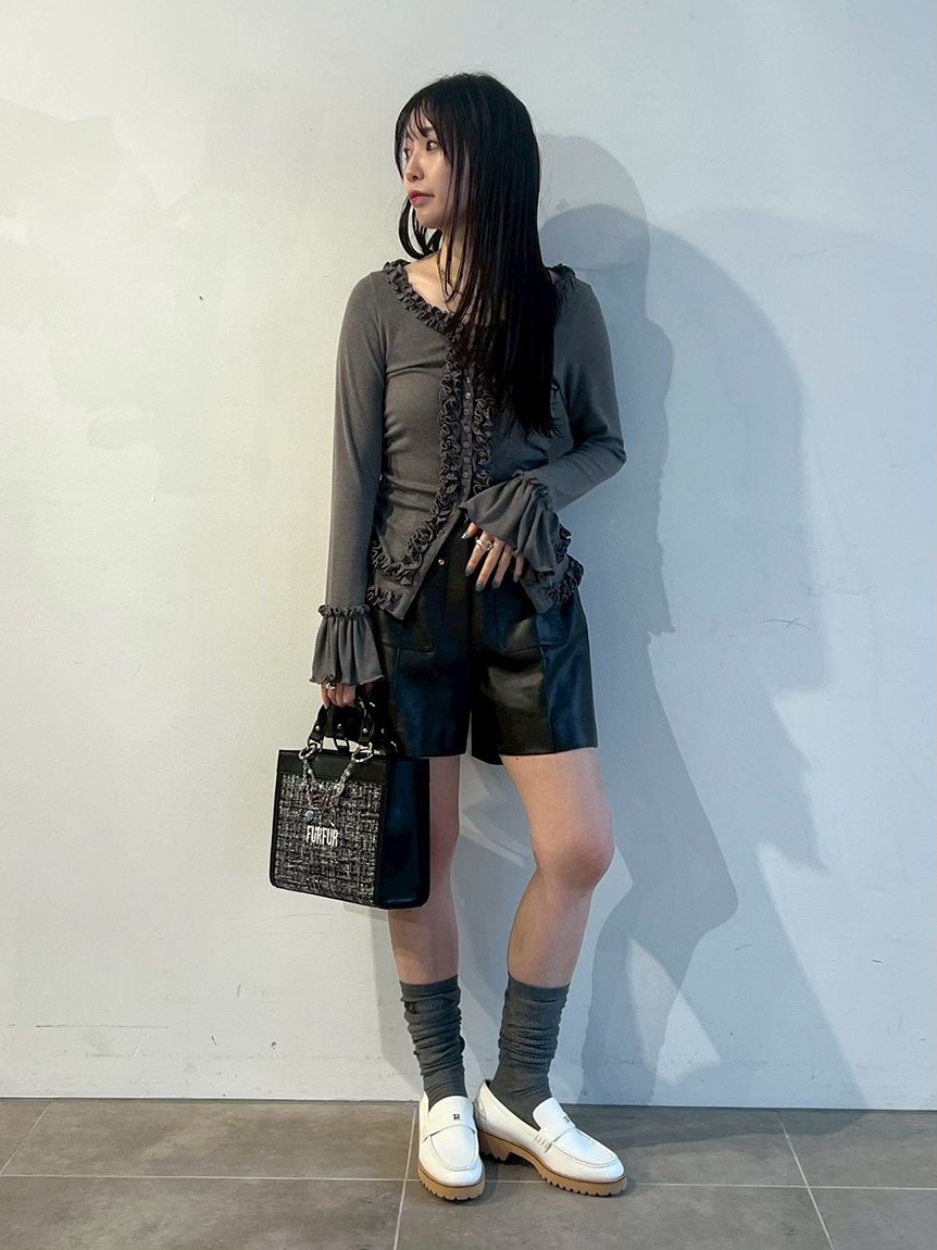 WEB限定カラー】フリルカーディガン(Tシャツ／カットソー)｜トップス