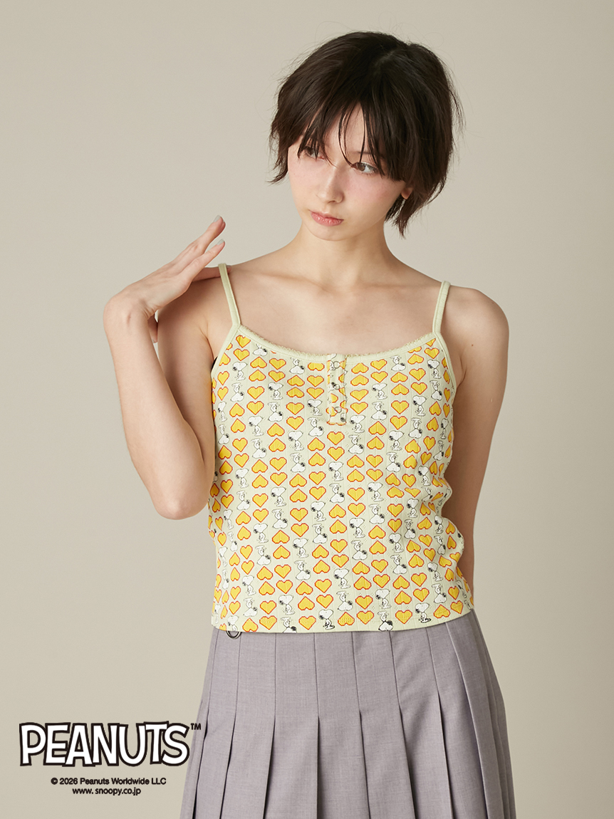 FURFUR モチーフメッシュキャミソール PRE ORDER FURFUR '25 SUMMER COLLECTIONU || FURFUR（ファーファー