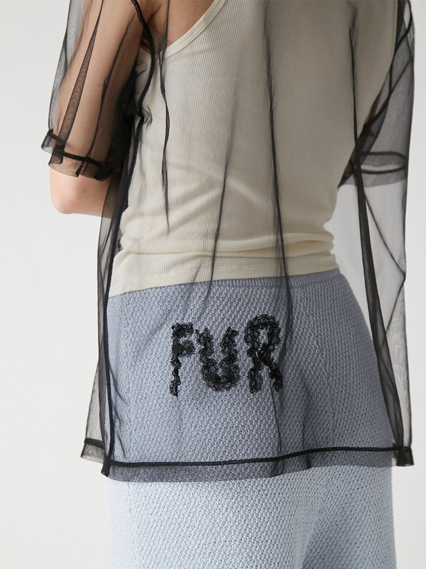 レディース ✳︎美品✳︎FURFUR チュールトップス サーマルトップス セット