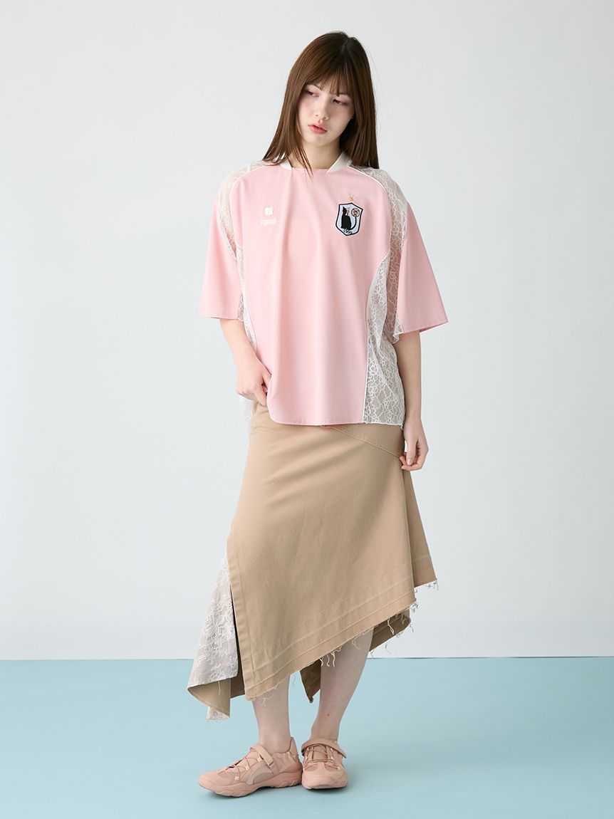 ユニフォームムードレースTシャツ(Tシャツ)｜トップス｜FURFUR（ファー
