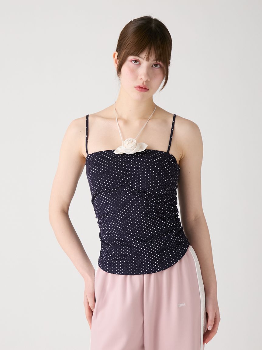 カップインコサージュキャミソール(キャミソール)｜TOPS｜FURFUR