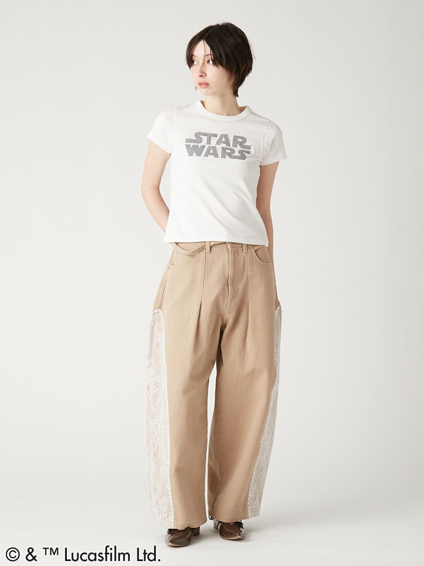 STAR WARS(TM)】アップリケロゴTシャツ(Tシャツ)｜トップス｜FURFUR