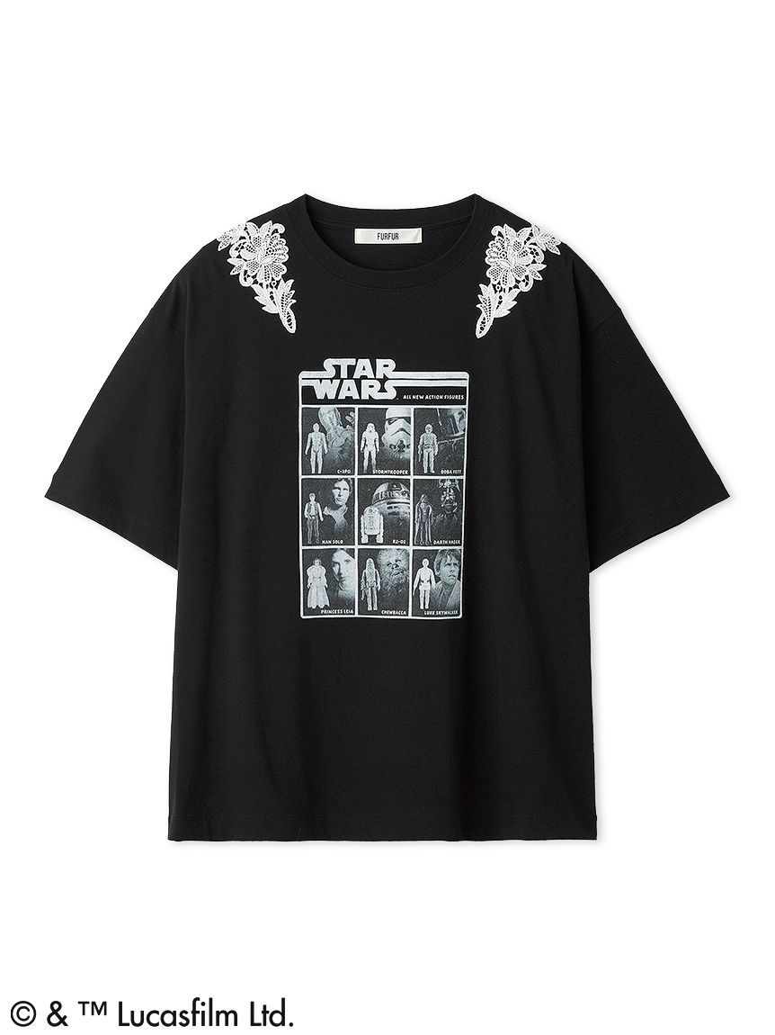 STAR WARS(TM)】グラフィックプリントレースTシャツ(Tシャツ