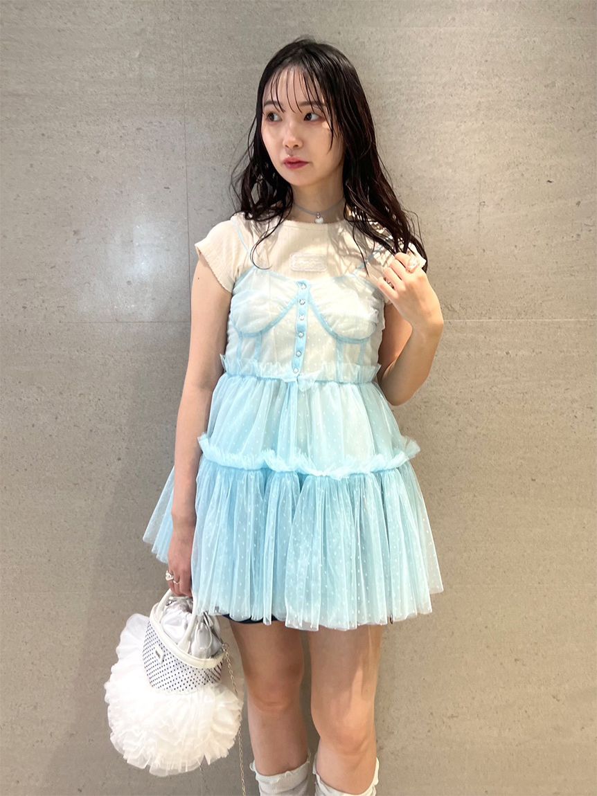 新品タグ付き☆ furfur☆①コットンチュニック ハンカチ刺繍チュニックブラウス(シャツ／ブラウス)｜トップス｜FURFUR