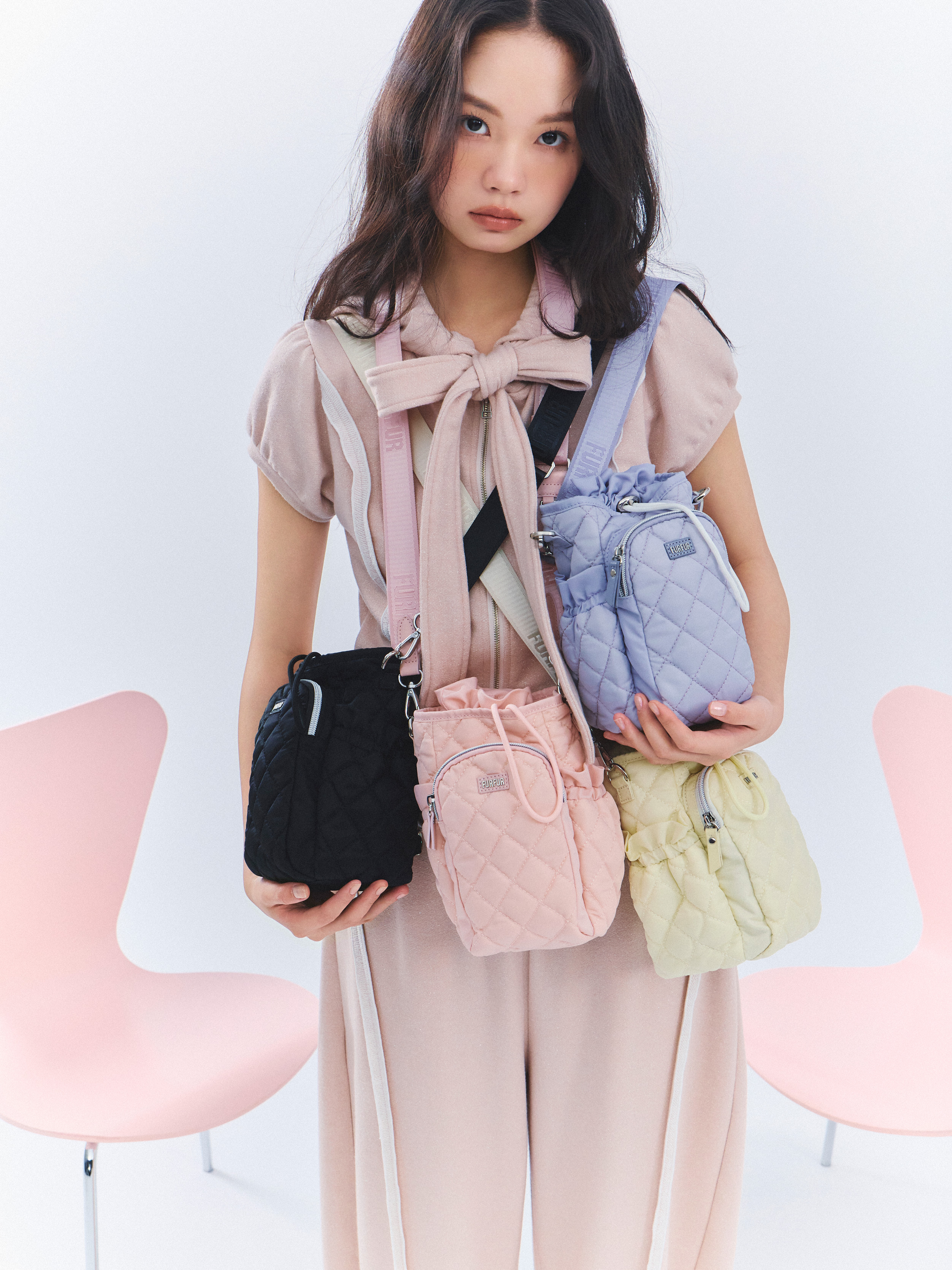 WEB・一部店舗限定カラー】ハーフスリーブボウタイフーディ(スウェット 