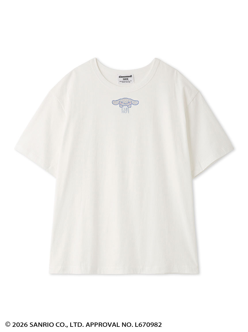 シナモロール】ラインストーンTシャツ(Tシャツ・カットソー)｜TOPS
