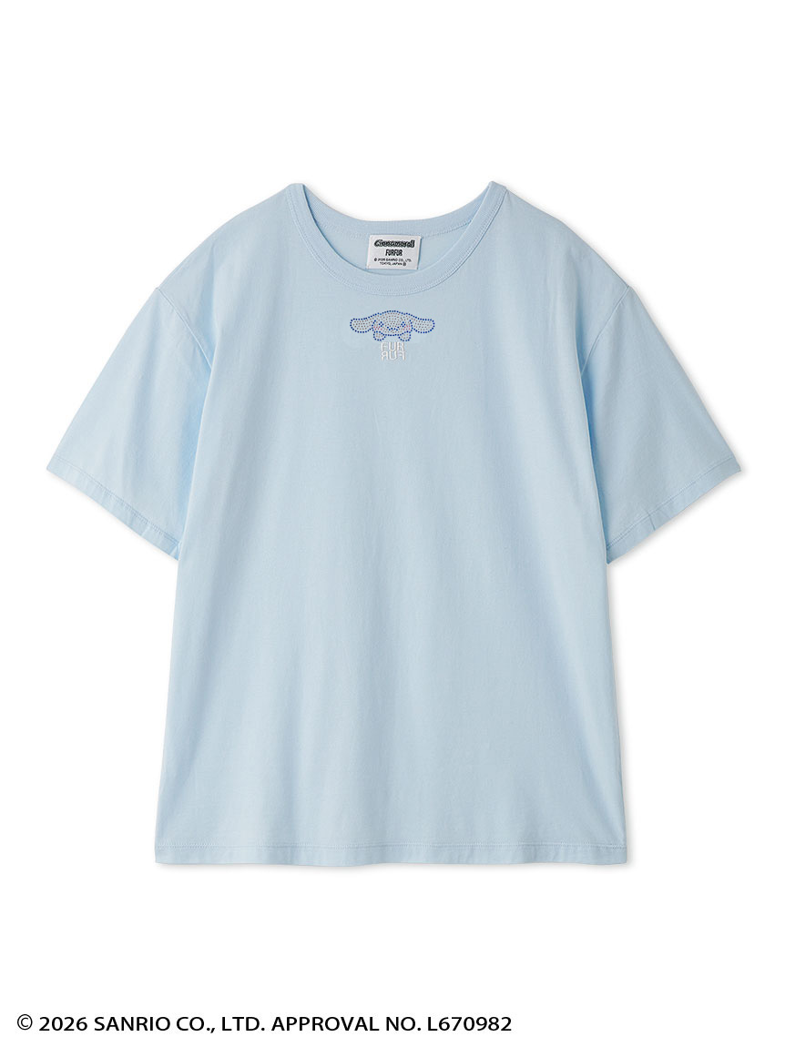 シナモロール】ラインストーンTシャツ(Tシャツ・カットソー)｜TOPS