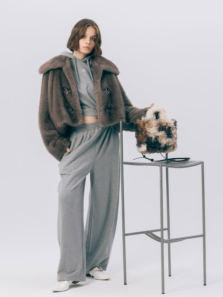 ビジュークロップドフーディー(スウェット・トレーナー)｜TOPS｜FURFUR