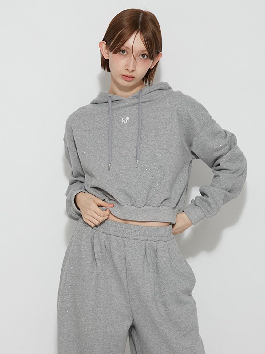 ビジュークロップドフーディー(スウェット)｜トップス｜FURFUR（ファー