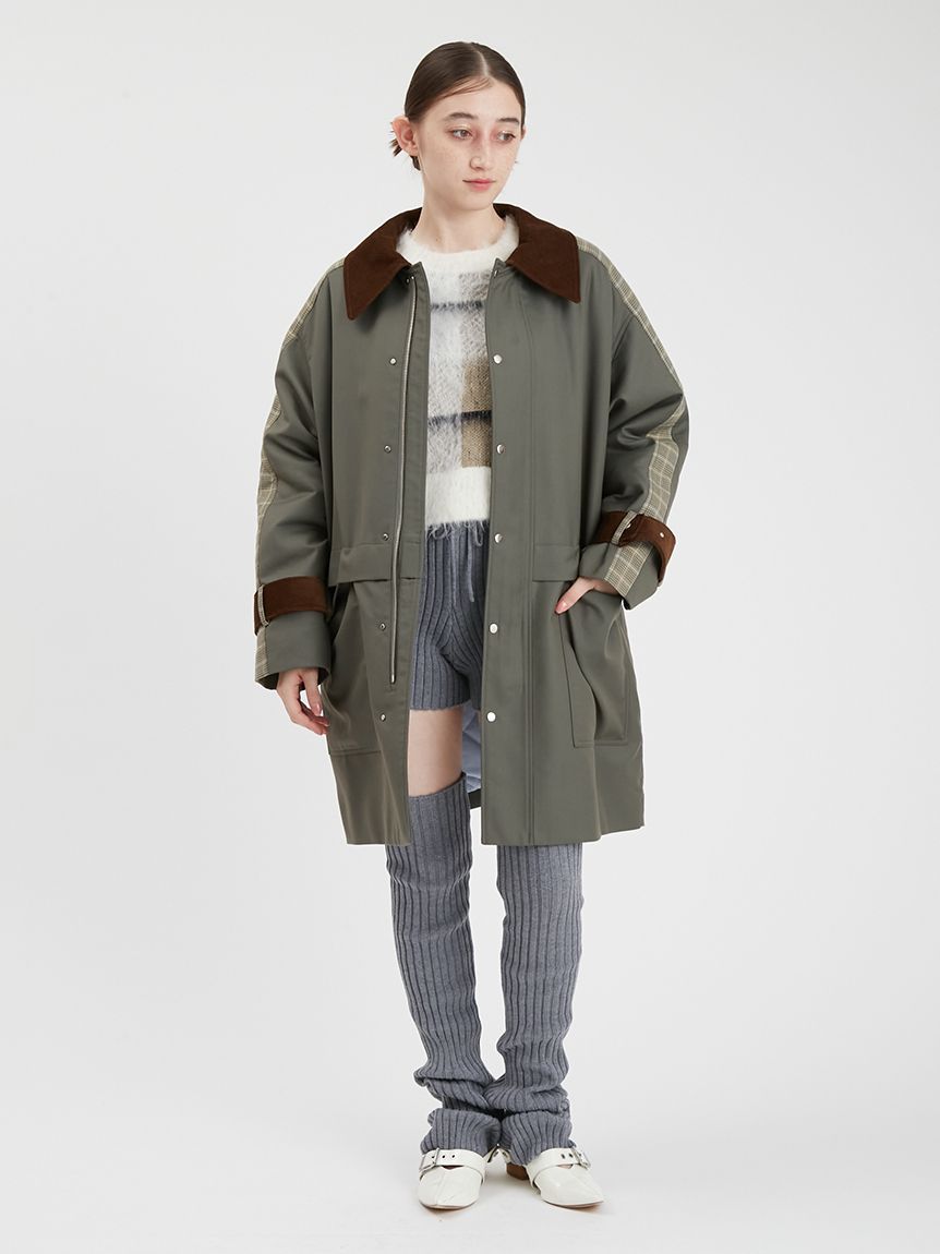 FURFUR（ファーファー）の「リバーマルチカラーコート（ステン