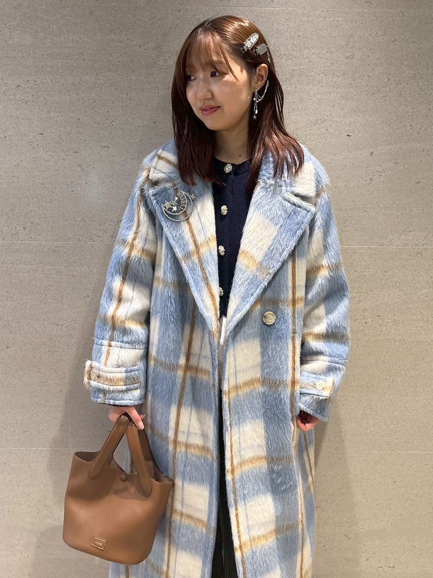 シャギーロングコート(コート)｜アウター｜FURFUR（ファーファー