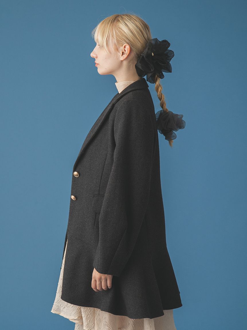 ツイードフレアドレスコート(コート)｜アウター｜FURFUR（ファーファー
