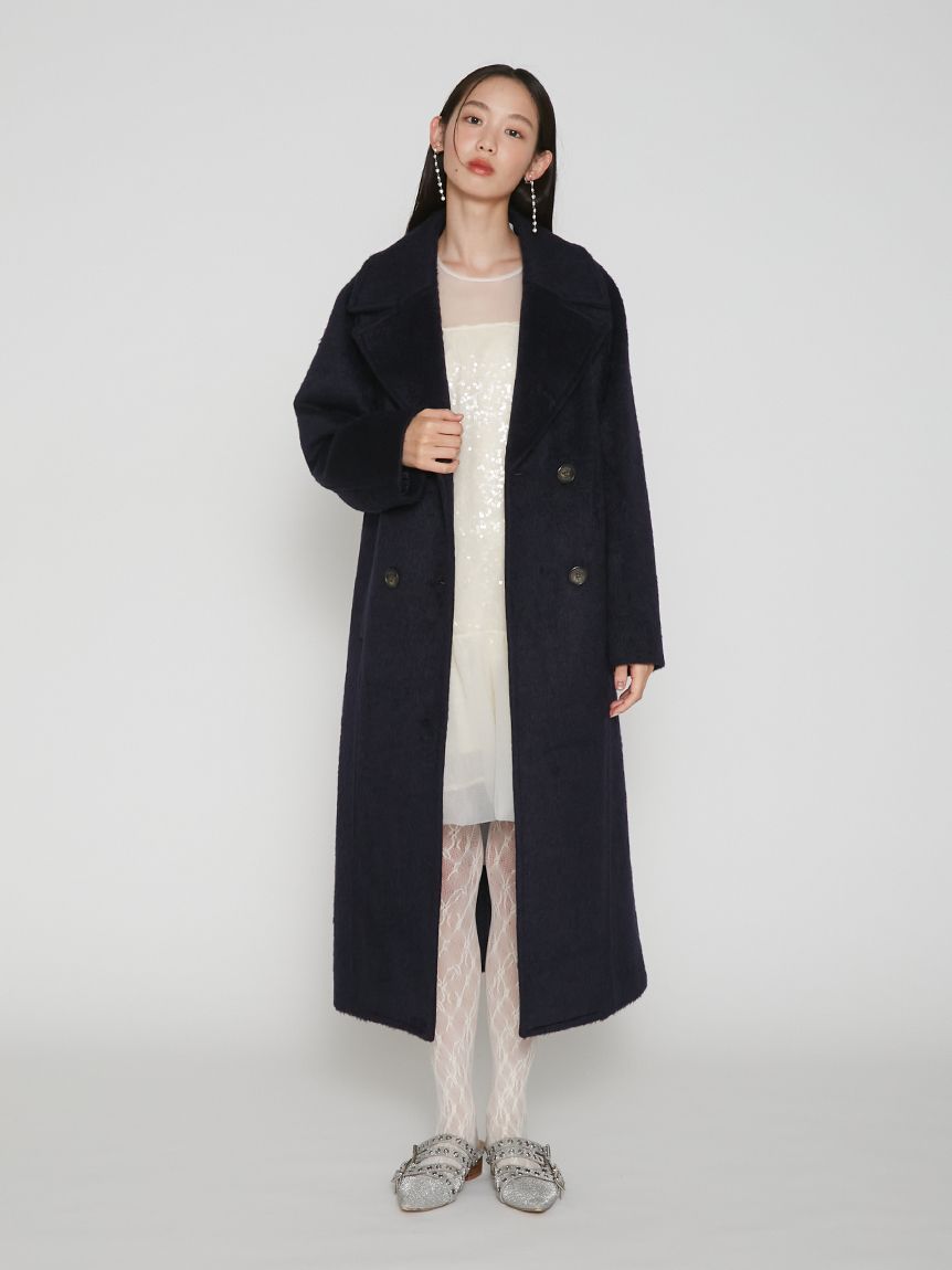 ウールブレンドロングコート(チェスターコート)｜OUTER｜FURFUR