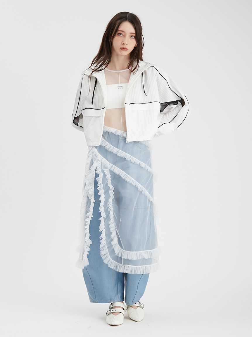 seyto（セイト）の「Patchwork fake fur jacket / パッチワークフェイクファージャケット（その他アウター）」 - WEAR