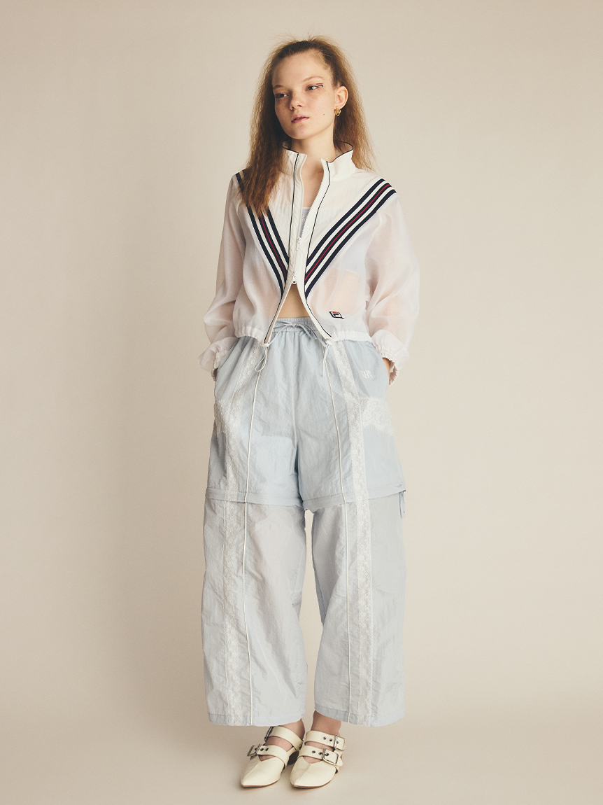 FURFUR（ファーファー）【FILAコラボ】トラックジャケット　ホワイト FILAコラボ】トラックジャケット(ジャケット)｜アウター｜FURFUR