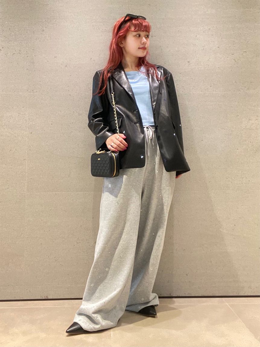 限定カラー】ローズ刺繍テーラードジャケット(ジャケット)｜アウター