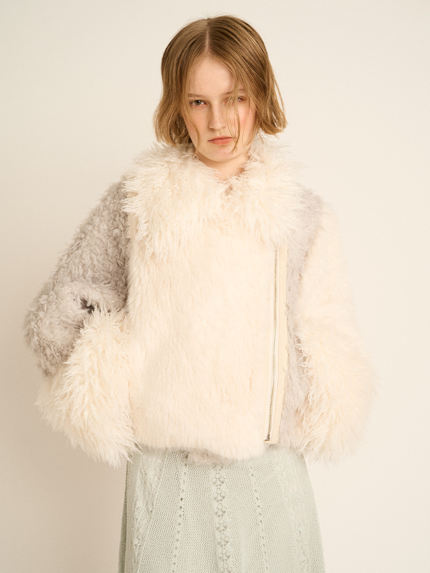 エコファーライダースジャケット(ジャケット)｜アウター｜FURFUR