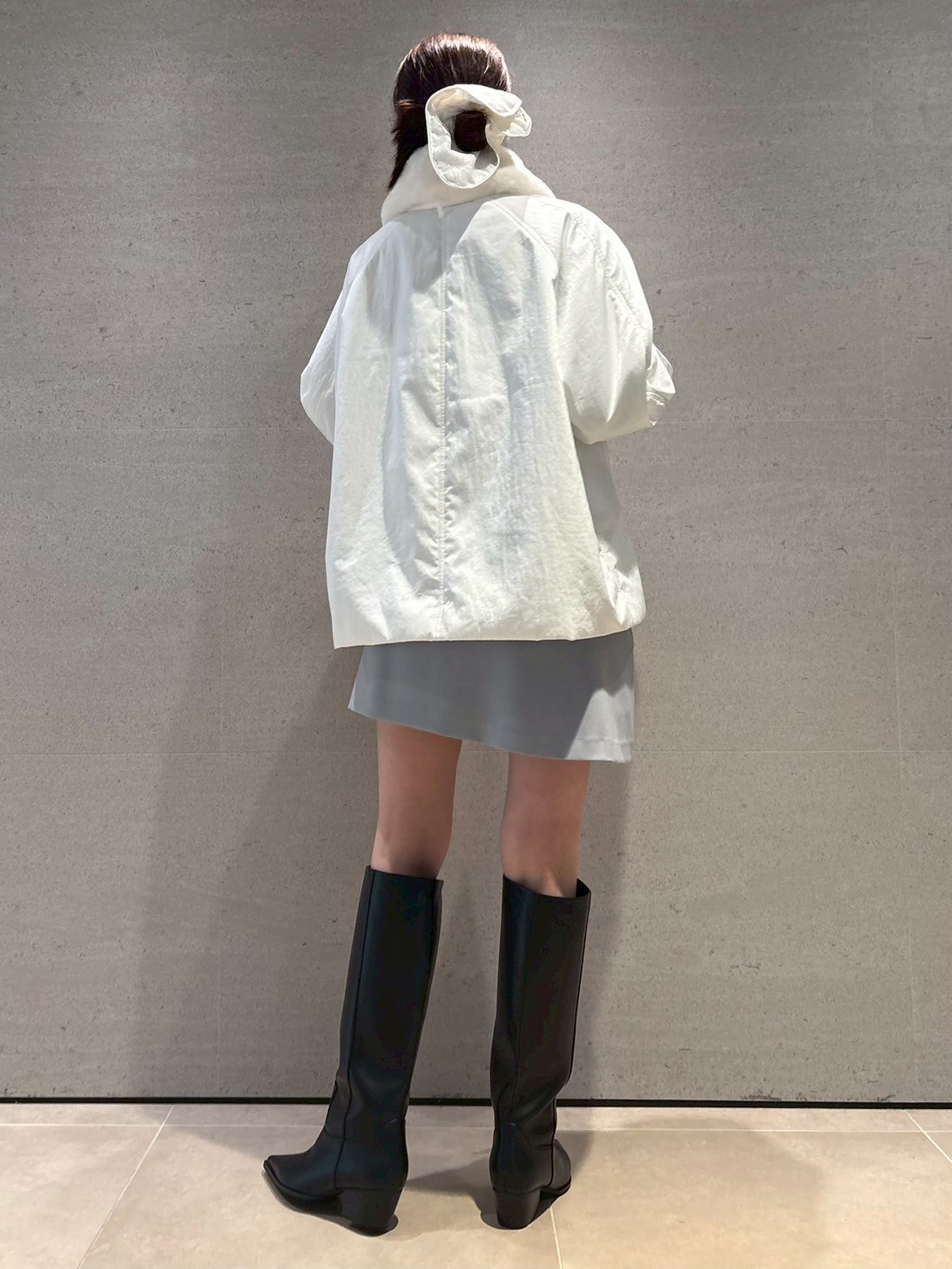 オフィシャルサイト限定カラー】パデットボウタイワークブルゾン