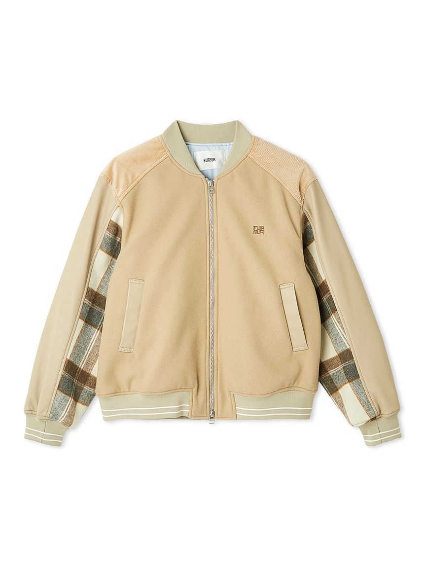 パッチワークスタジャン(ジャケット)｜アウター｜FURFUR（ファーファー