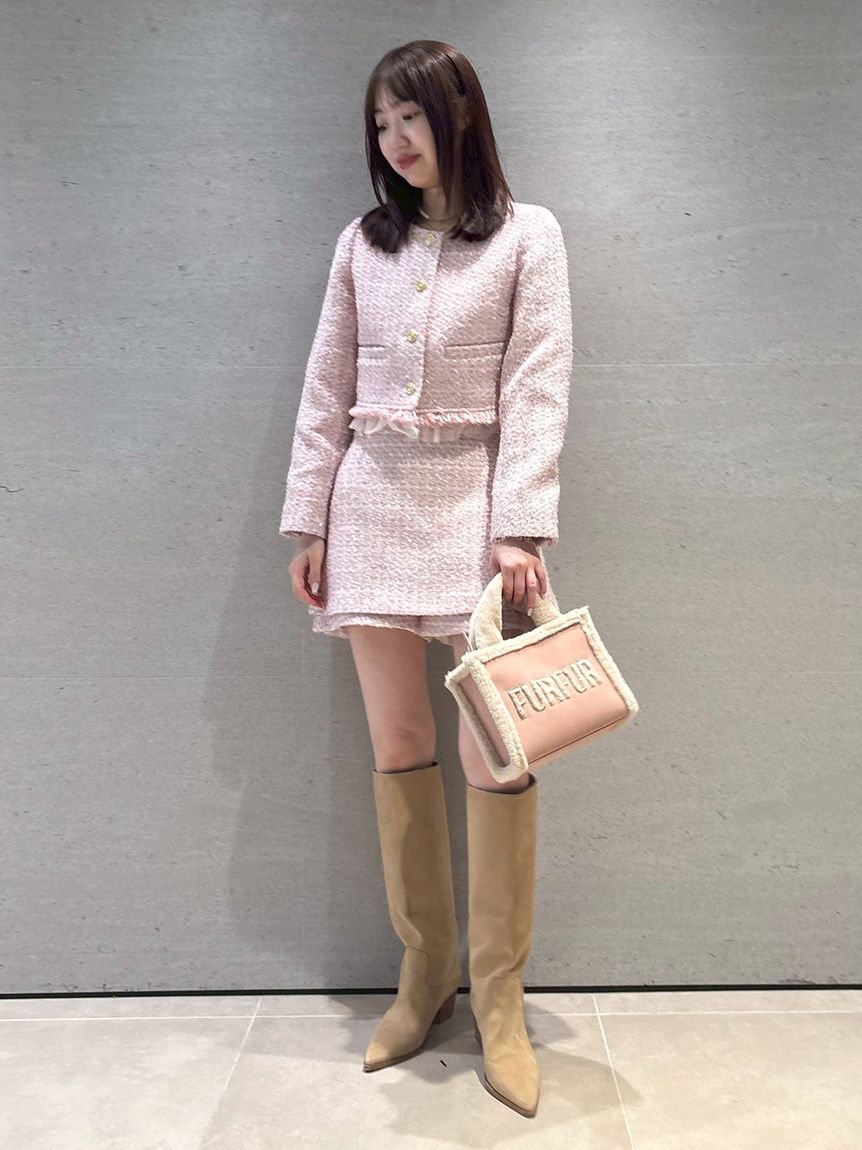 限定カラー】ツイードジャケット(ジャケット)｜アウター｜FURFUR