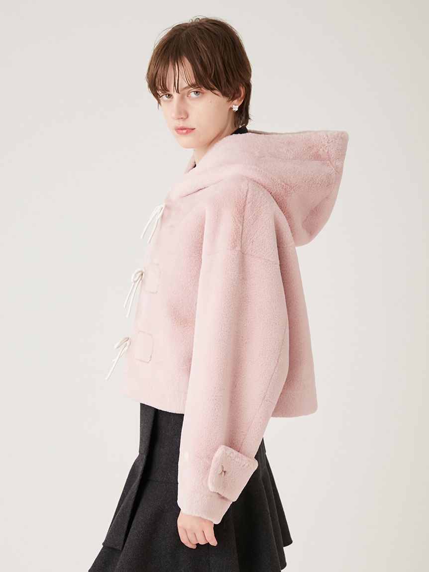 リボンショートダッフルコート　CGRY リボンショートダッフルコート(ジャケット)｜アウター｜FURFUR