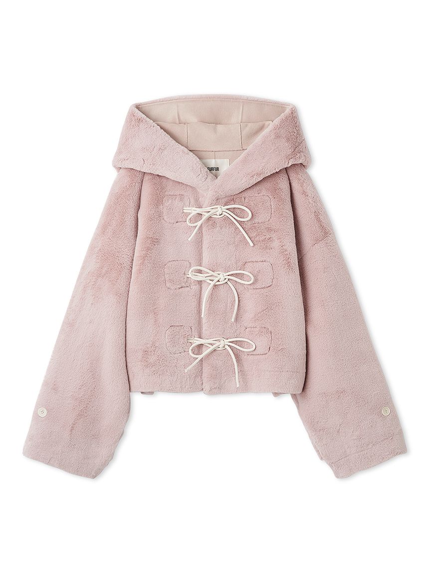 美品♡セール♡リボンショートダッフルコート FURFUR リボンショートダッフルコート(ジャケット)｜アウター｜FURFUR