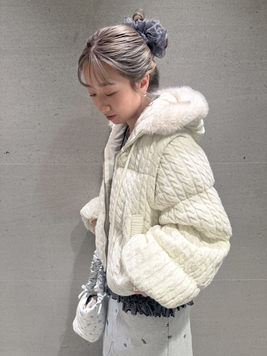 【レア】whataboutyourfriend ファーフーディ whataboutyourfriend fur zip hoodie y2k - メルカリ