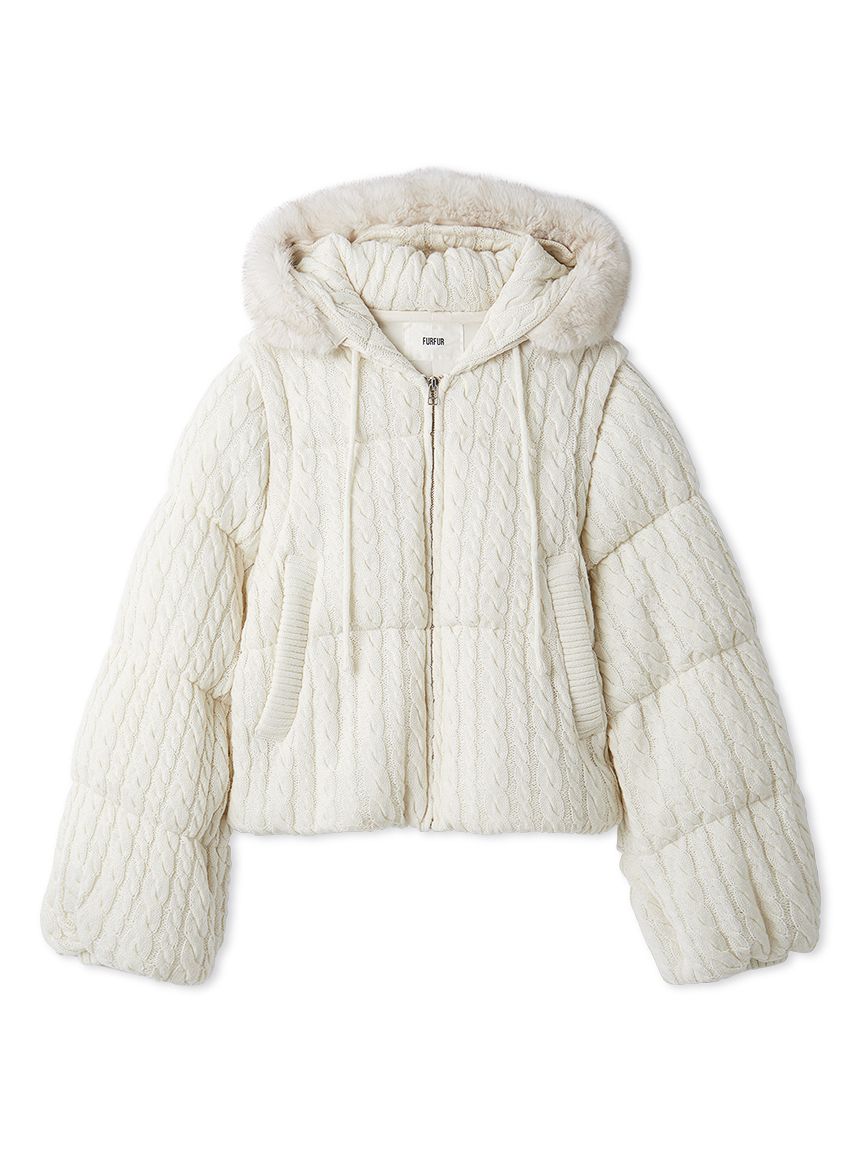 オフィシャルサイト限定カラー】4WAYニットパディングジャケット