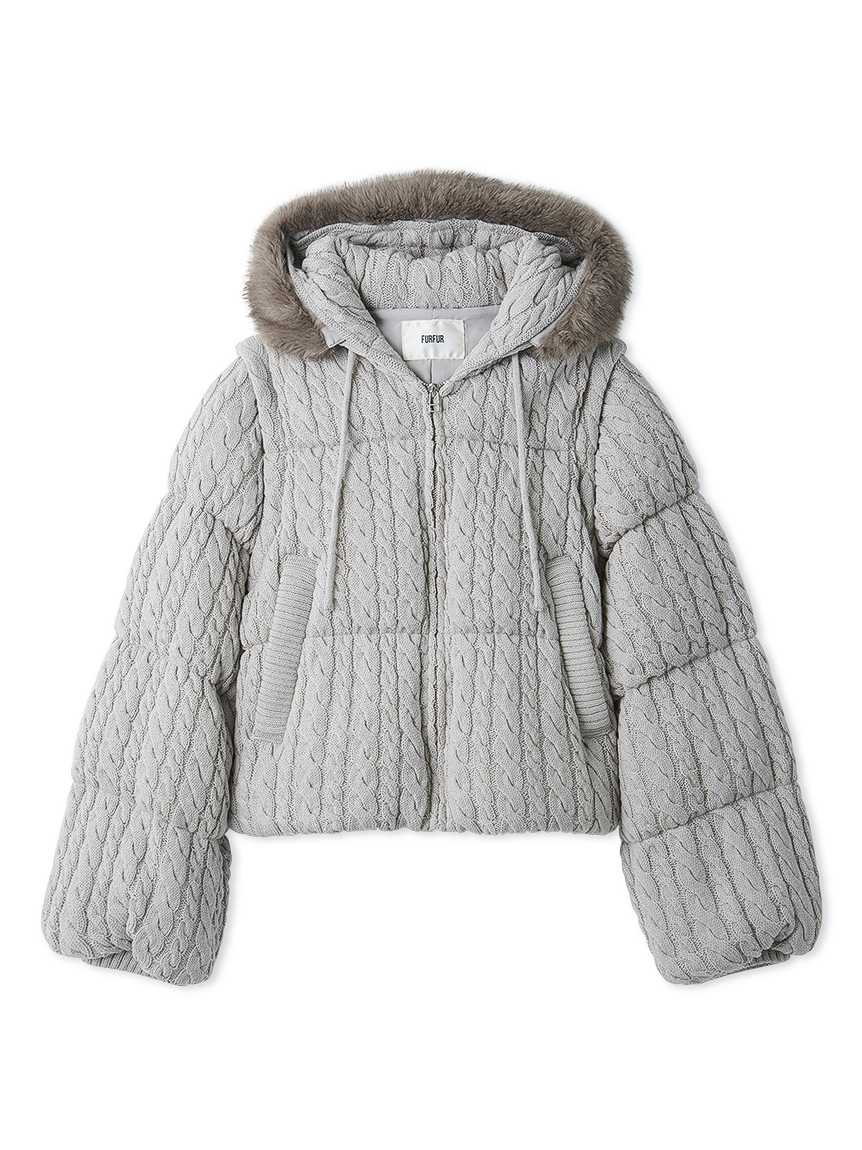 オフィシャルサイト限定カラー】4WAYニットパディングジャケット