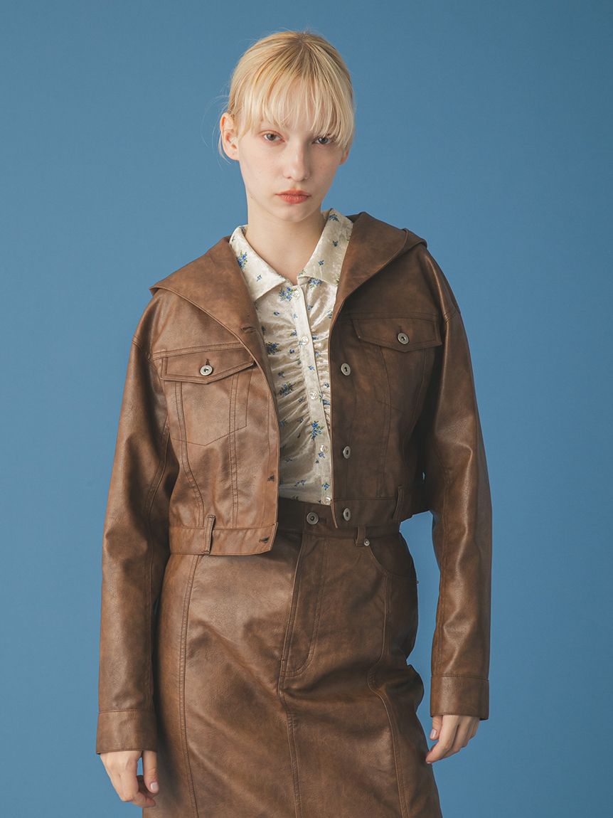 マルチマテリアルフードブルゾン(ジャケット)｜アウター｜FURFUR