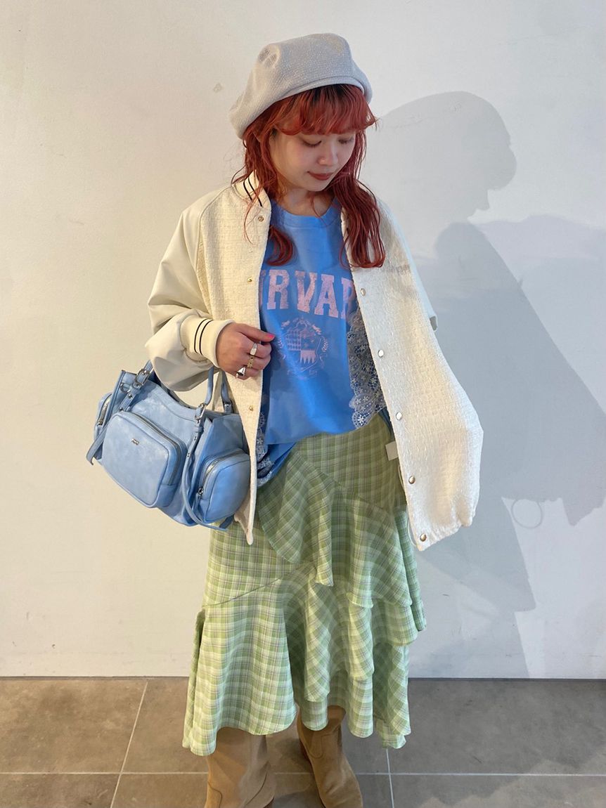 2WAYツイードスタジャン(ジャケット)｜アウター｜FURFUR（ファーファー