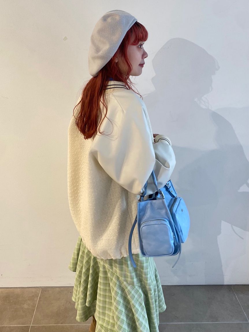 2WAYツイードスタジャン(ブルゾン)｜アウター｜FURFUR（ファーファー