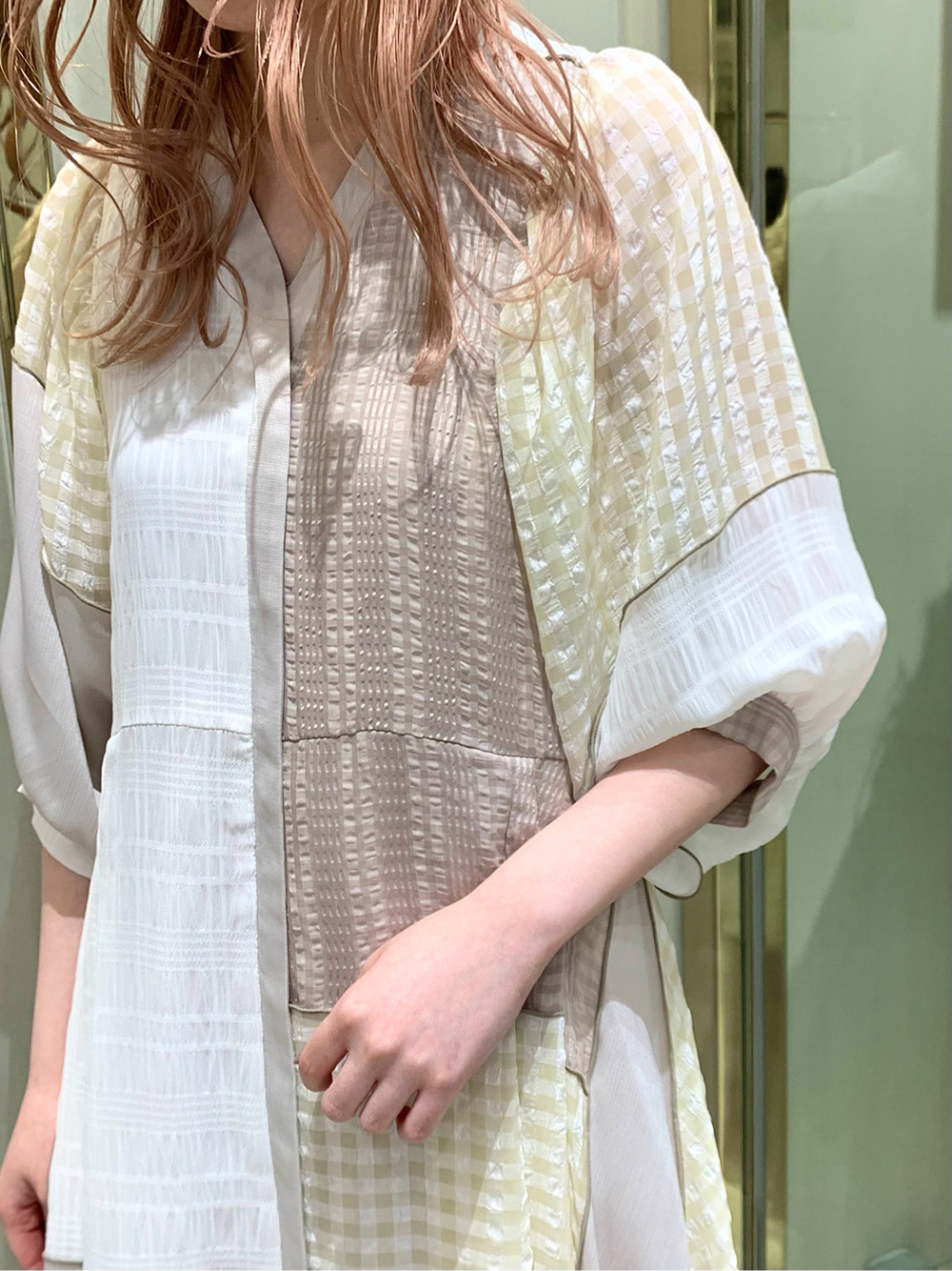 パッチワークワンピース ワンピース ワンピース Furfur ファーファー 公式サイト オフィシャル通販サイト