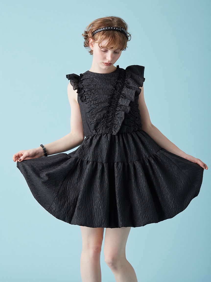 バルーンヘムミニドレス(ミニワンピース)｜ワンピース｜FURFUR（ファー