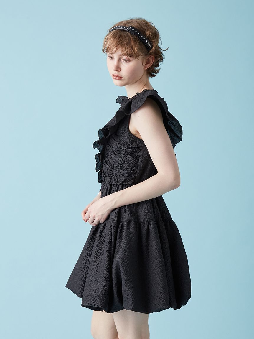 バルーンヘムミニドレス(ミニワンピース)｜ワンピース｜FURFUR（ファー