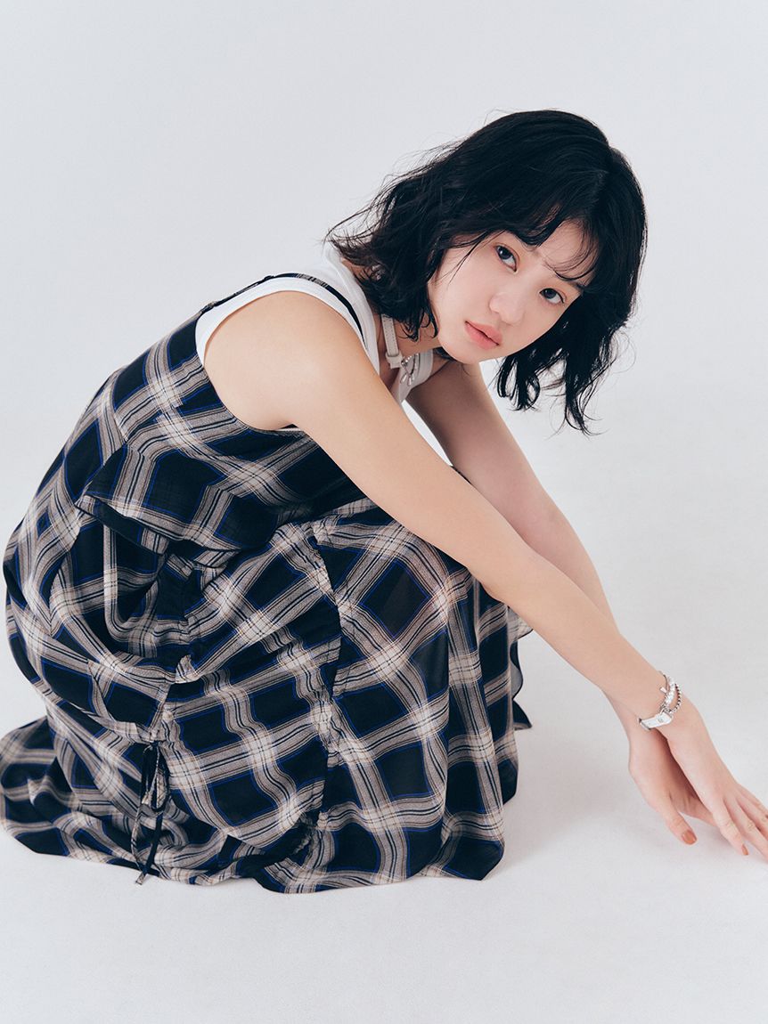 ドロストキャミワンピース(ロングワンピース)｜ワンピース｜FURFUR