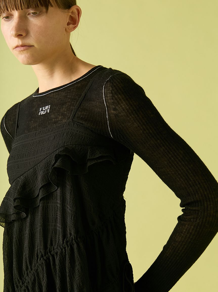 ドロストキャミワンピース(ロングワンピース)｜ワンピース｜FURFUR