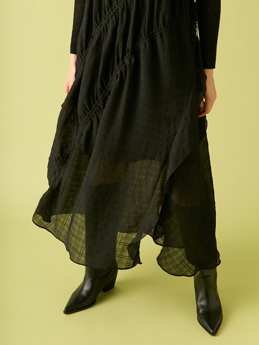 ドロストキャミワンピース(ロングワンピース)｜ワンピース｜FURFUR