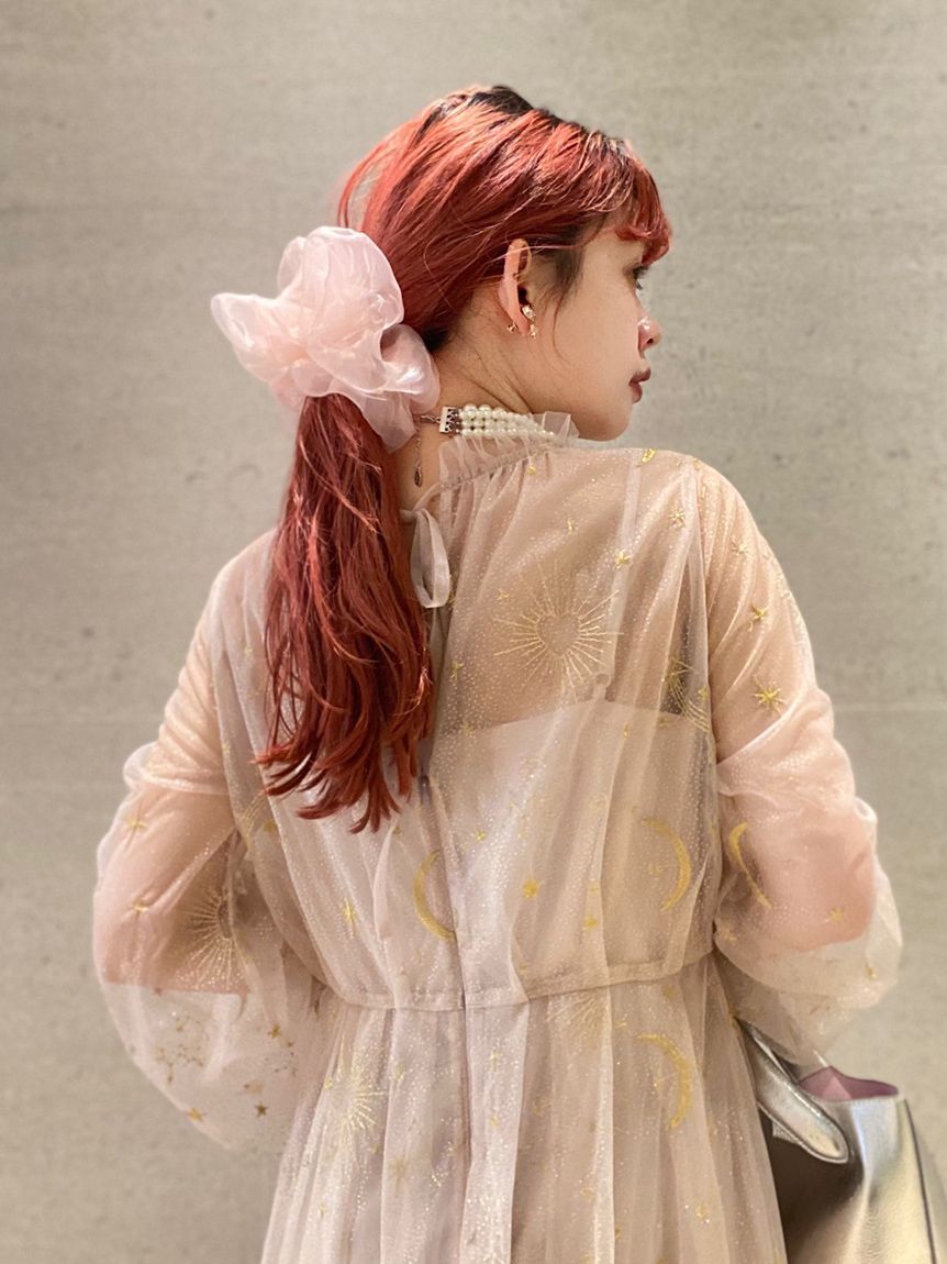 美品　ファーファー　ラメチュールドレス　ティアード ロング　ボウタイリボン 楽天市場】【限定サイズ】ラメチュールドレス FURFUR ファー