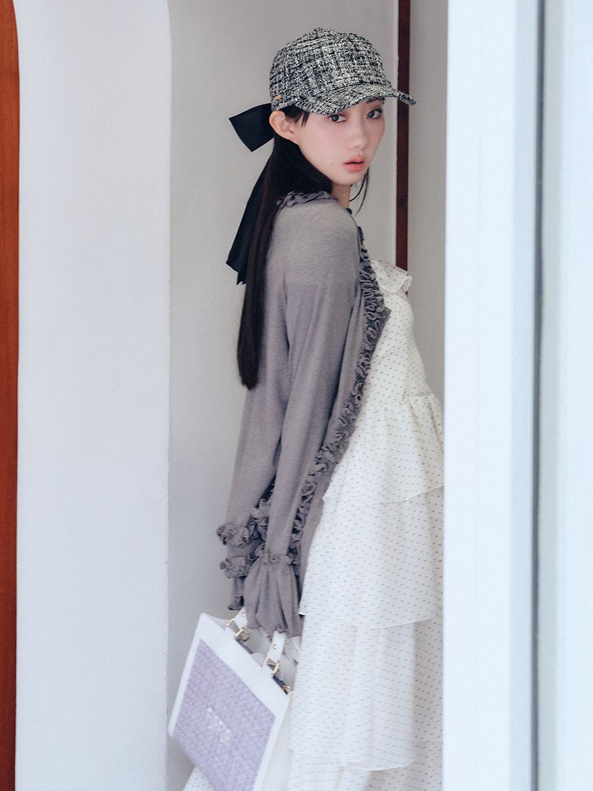 ゆみ［新品］リトシー　エルサ　ワンピース　ドレス　ケープセット しまむら littc リトシー アナと雪の女王 エルサ 戴冠式 ケープ 120