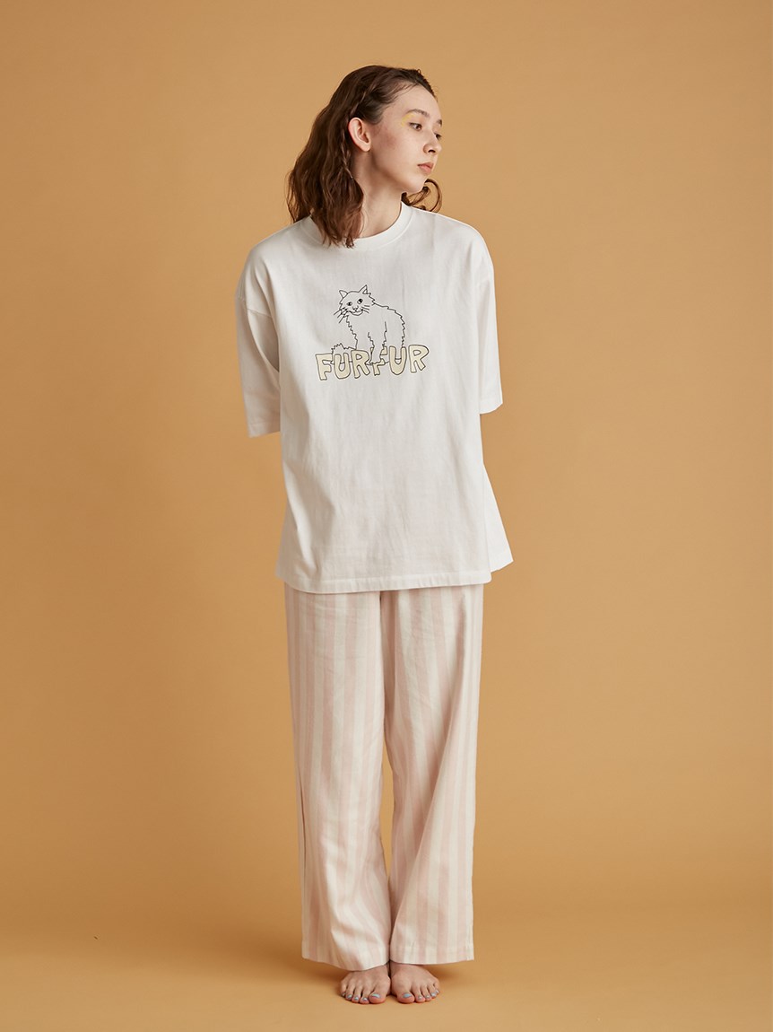 Furfur Gelato Pique ストライプパンツ パンツ ボトムス Furfur ファーファー 公式サイト オフィシャル通販サイト