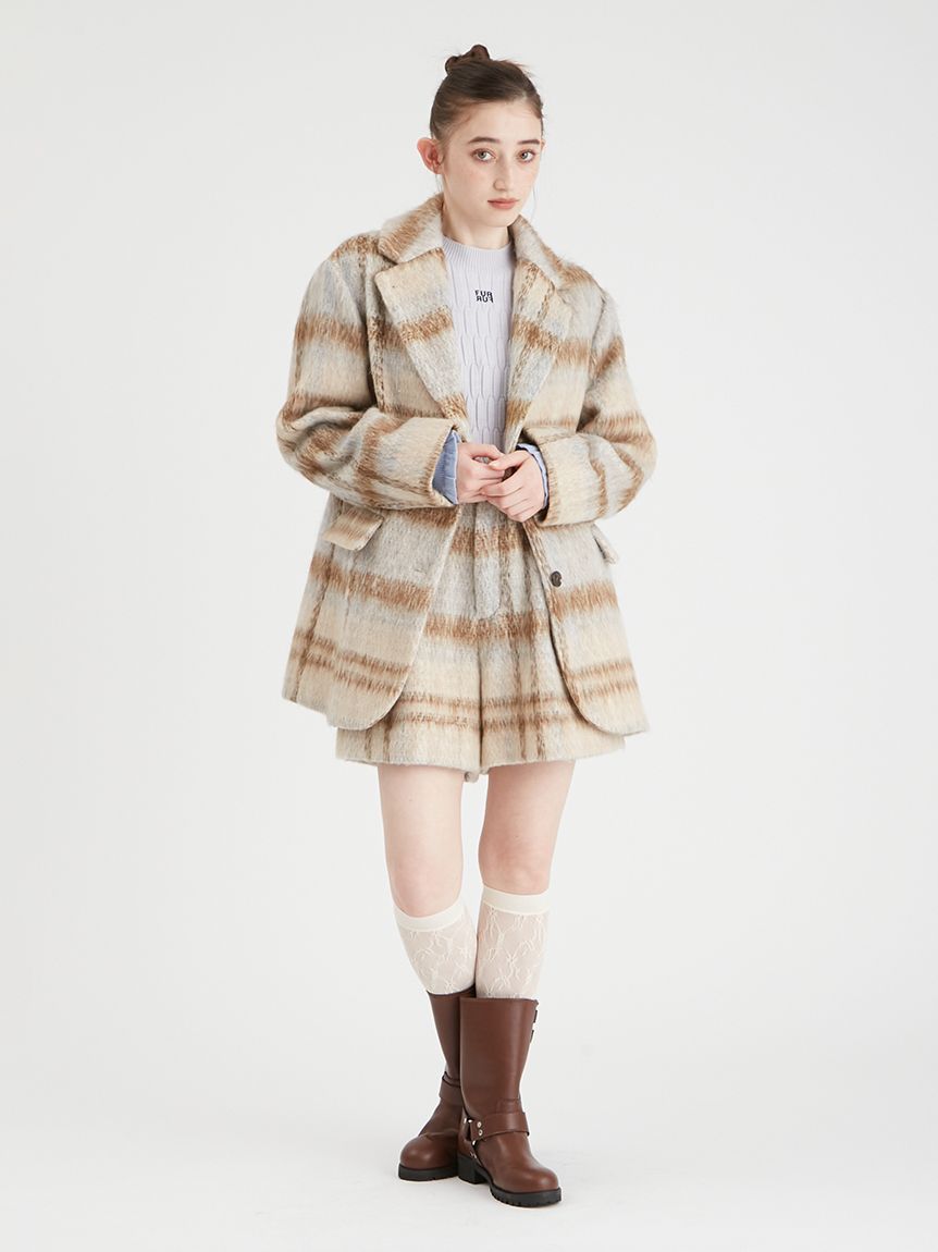 WEB・一部店舗限定カラー】 シャギーショートパンツ(ショート