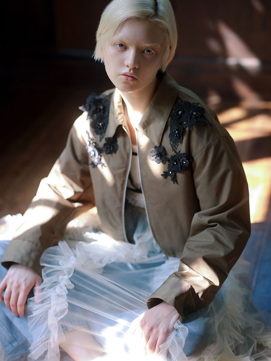 リボンステッチデニムパンツ(ロングパンツ)｜パンツ｜FURFUR（ファー 