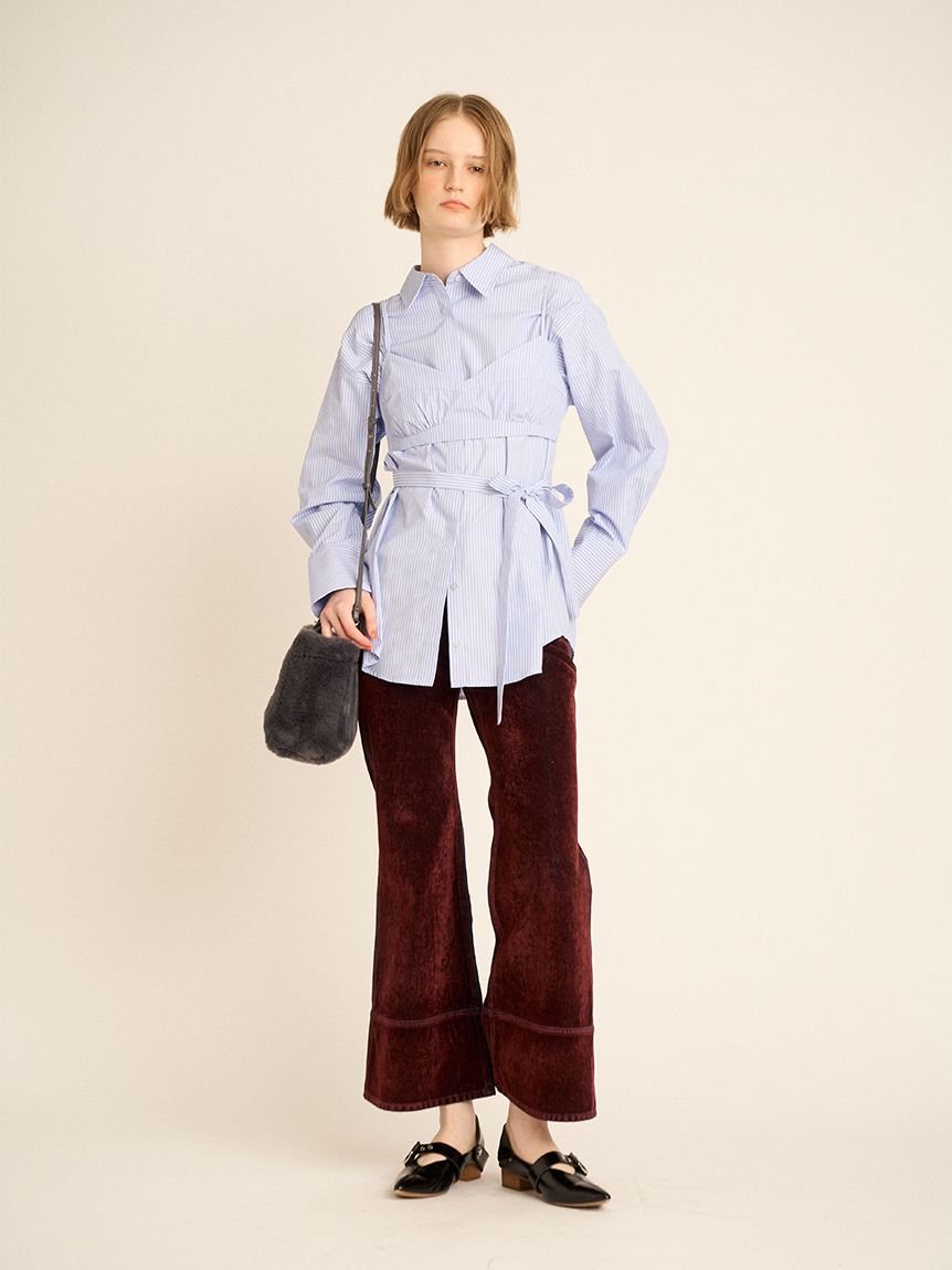 ヴィンテージライクフレアパンツ(ロングパンツ)｜ボトムス｜FURFUR