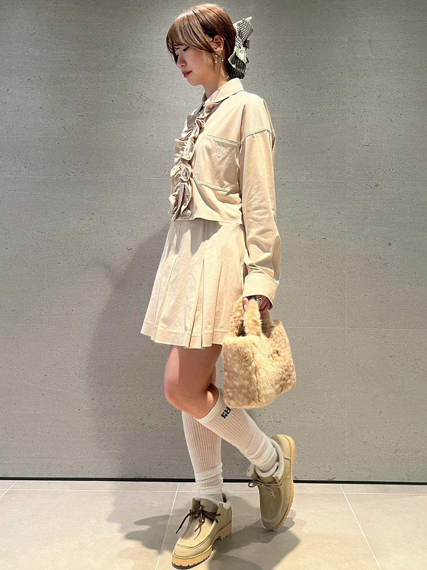 ボックスプリーツショートパンツ(ショートパンツ)｜パンツ｜FURFUR