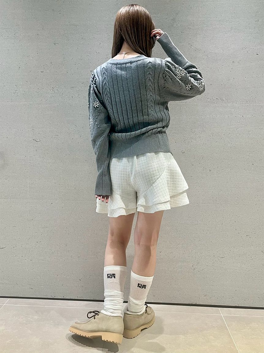 フリルショートパンツ(ショート・ハーフパンツ)｜PANTS｜FURFUR