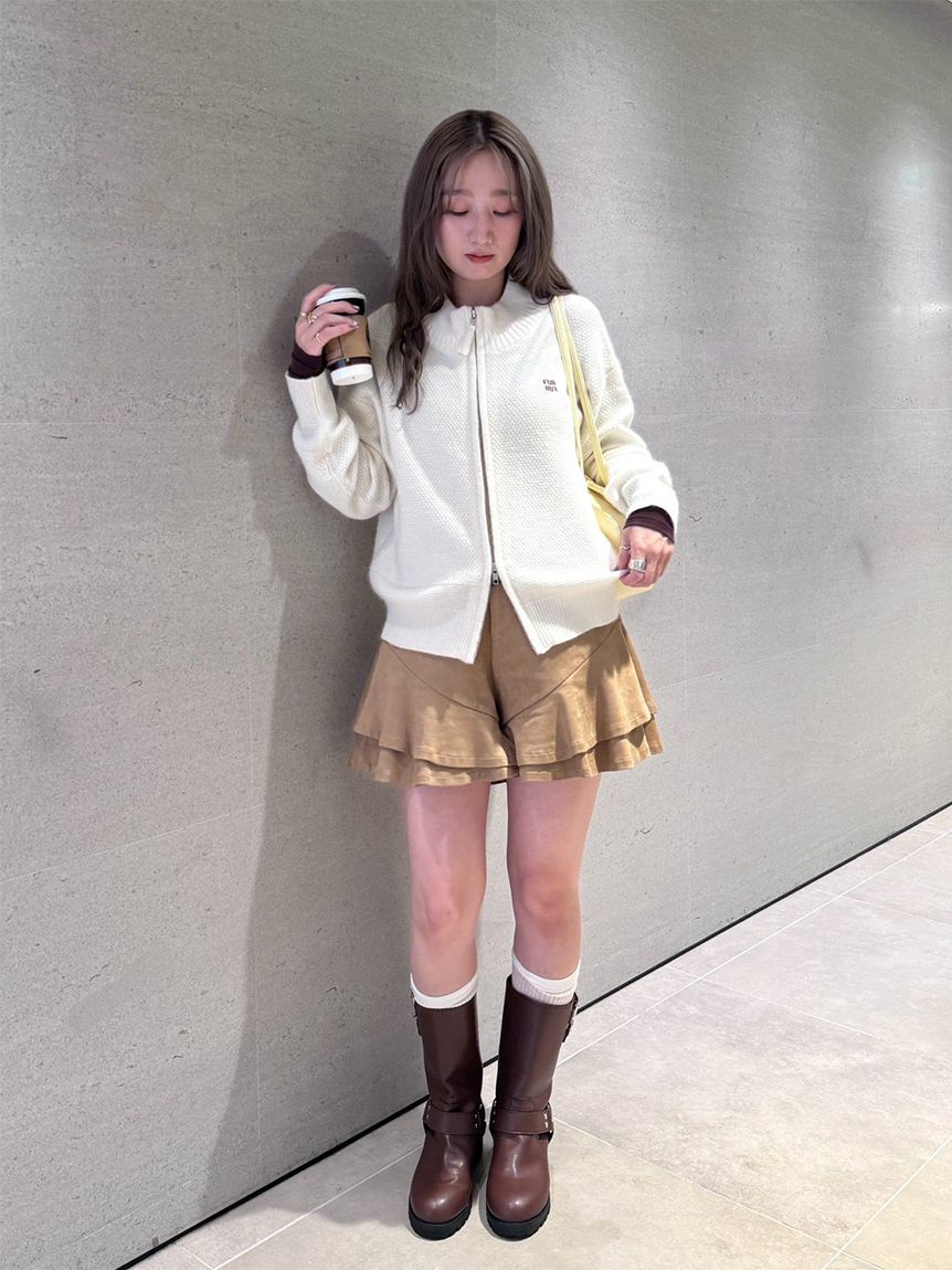 FURFUR フリルレイヤードショートパンツ フリルショートパンツ(ショート・ハーフパンツ)｜PANTS｜FURFUR