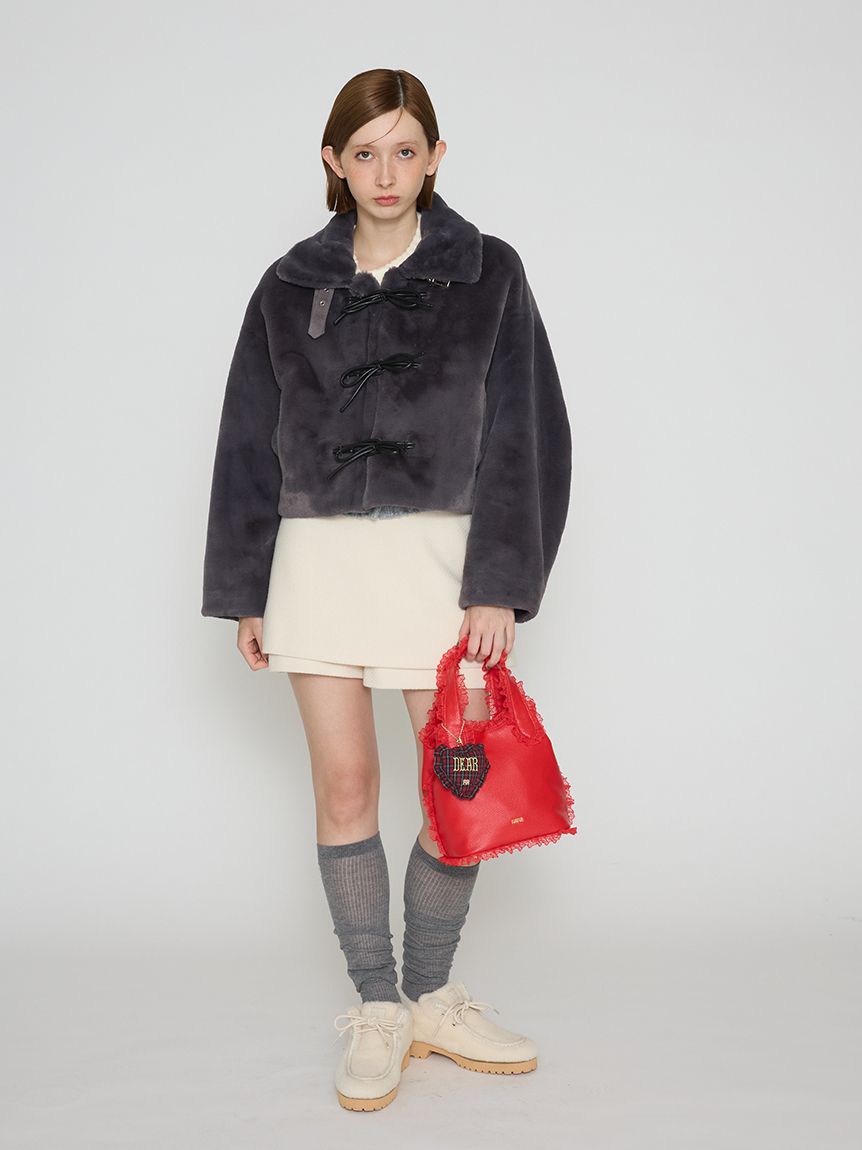 ※ p.u.p.o※新品未使用タグ付き【FURFUR】スカショーパン マテリアルスカショーパン(ショート・ハーフパンツ)｜PANTS｜FURFUR